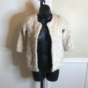 Faux wool coat. H&M girls US size 4-5y